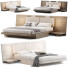 Ліжко та тумбочки Cassina Acute - Zikkoo