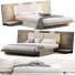 Ліжко та тумбочки Cassina Acute - Zikkoo