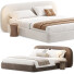 Cama y mesitas de noche Casaspace Minimalist Frame - Zikkoo