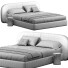 Cama y mesitas de noche Casaspace Minimalist Frame - Zikkoo