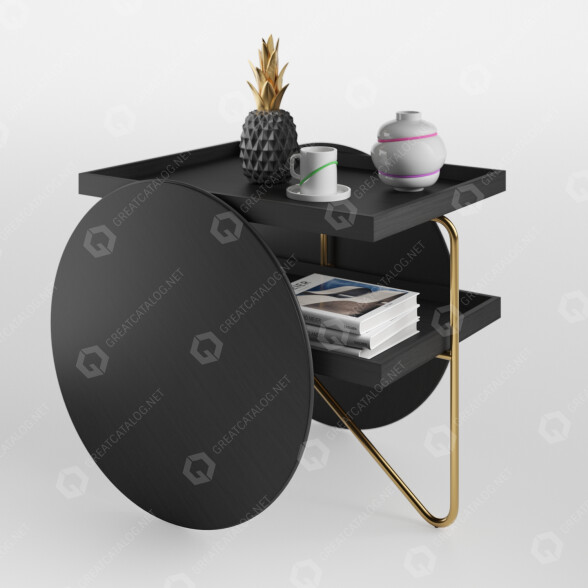 Carrito para alimentos Casamania Chariot Modelo 3D