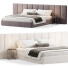 Cama y mesitas de noche High Fashion Home Palani Boucle - Zikkoo