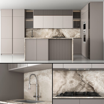 Cuisine Modern 18 Modèle 3D