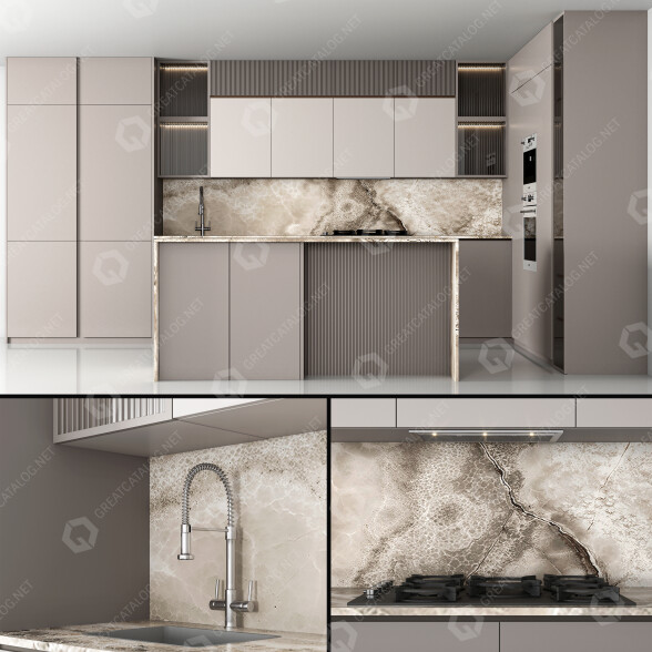 Kuchnia Modern 18 model 3D