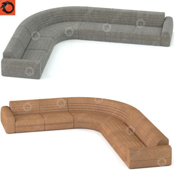 Sofa GIOPAGANI Vicious model 3D