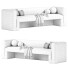 Sofa CB2 Matra Deep Teal Velvet - Adamari
