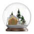 Декор Snow Globe - HenMat