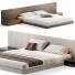 Lit et tables de chevet Visionnaire Palissandre - Zikkoo