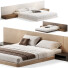 Lit et tables de chevet Visionnaire Palissandre - Zikkoo
