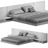 Lit et tables de chevet Visionnaire Palissandre - Zikkoo