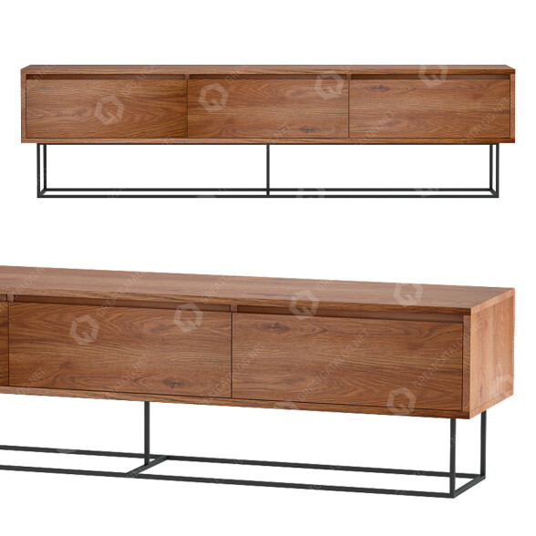 TV Stand Hutchcraft 3D model