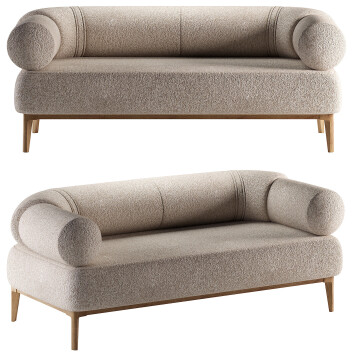 Диван 1stDibs Contemporary Upholstered in Boucle Fabric