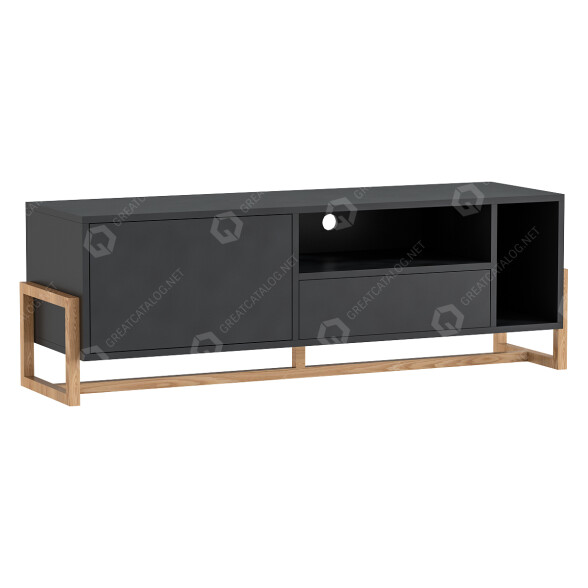 Mesita de TV Monserrat Modelo 3D