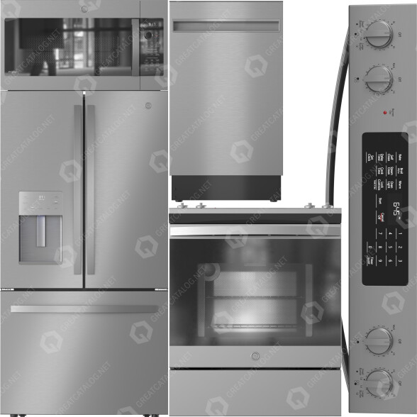 Кухонна техніка GE Appliances Collection 07 3D модель