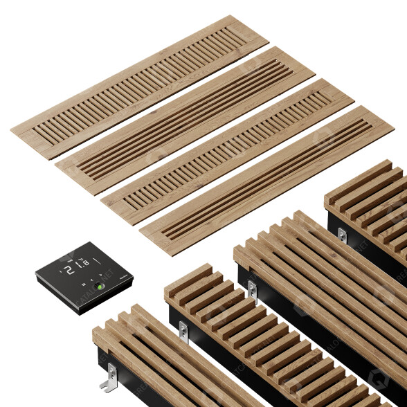 Підлогові конвектори Set 002 3D модель