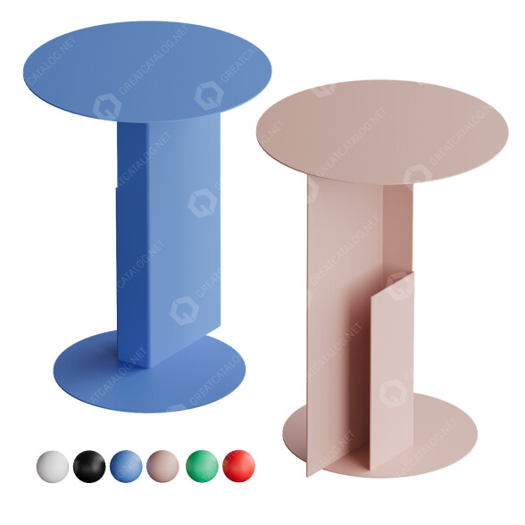 Stolik kawowy Out Schmidt model 3D