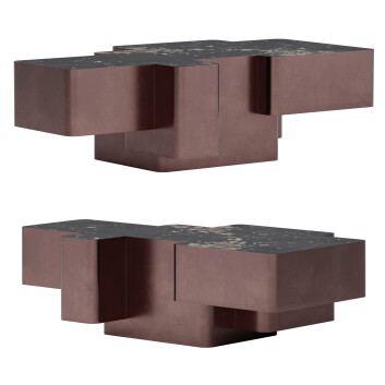Kaffeetisch  Kelly Wearstler Xenolith by Felix Muhrhofer 3D-Modell