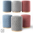 Pouf Cris Cross - Zakirov 3d