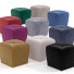 Hocker Aalten Button-Tufted Dutch Velvet - Zakirov 3d
