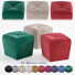 Hocker Aalten Button-Tufted Dutch Velvet - Zakirov 3d