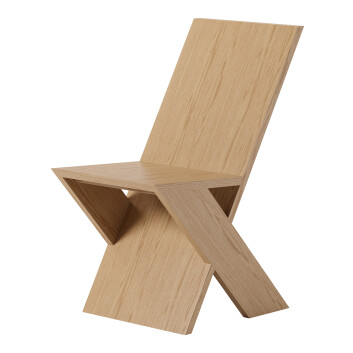 Chair 1stDibs Plank Side by Michael Boyd