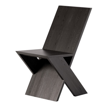 Chair 1stDibs Plank Side Nero by Michael Boyd