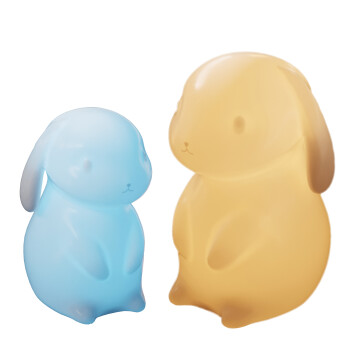 Cute Bunny 3D модель