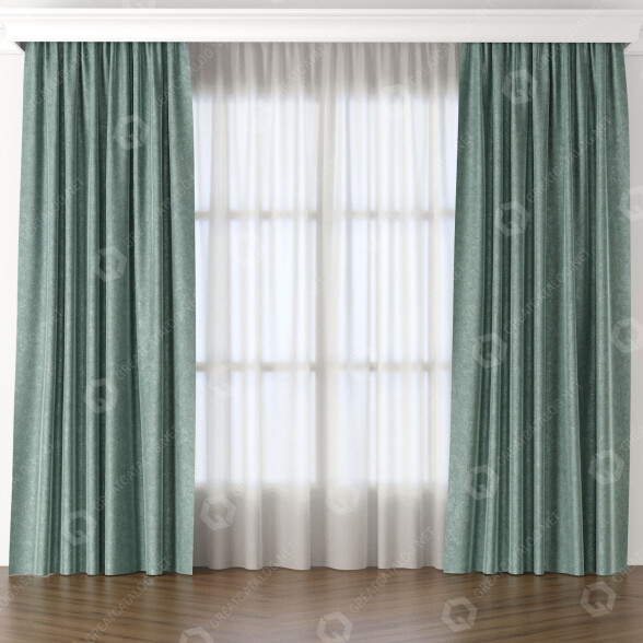 Cortinas Fabric 02 Modelo 3D