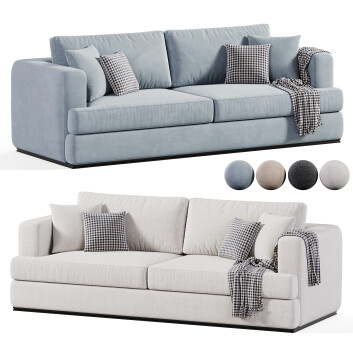 Canapé  Eichholtz Hallandale Modèle 3D