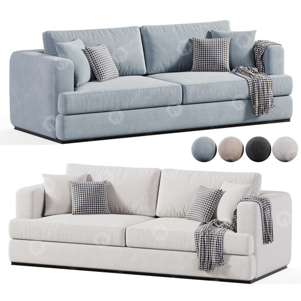 Sofa Eichholtz Hallandale 3D model