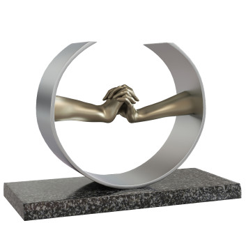 Sculpture  Lorenzo Quinn During Love Modèle 3D