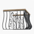 Barandilla Metal Forged Balcony - artpolka