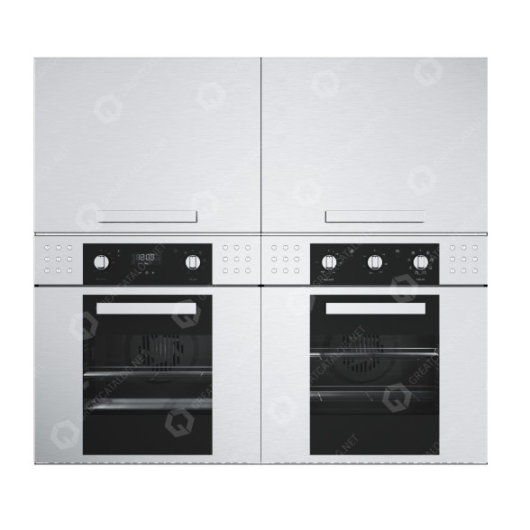 Backofen und Mikrowellenherd Barazza 1FSLMP 3D-Modell