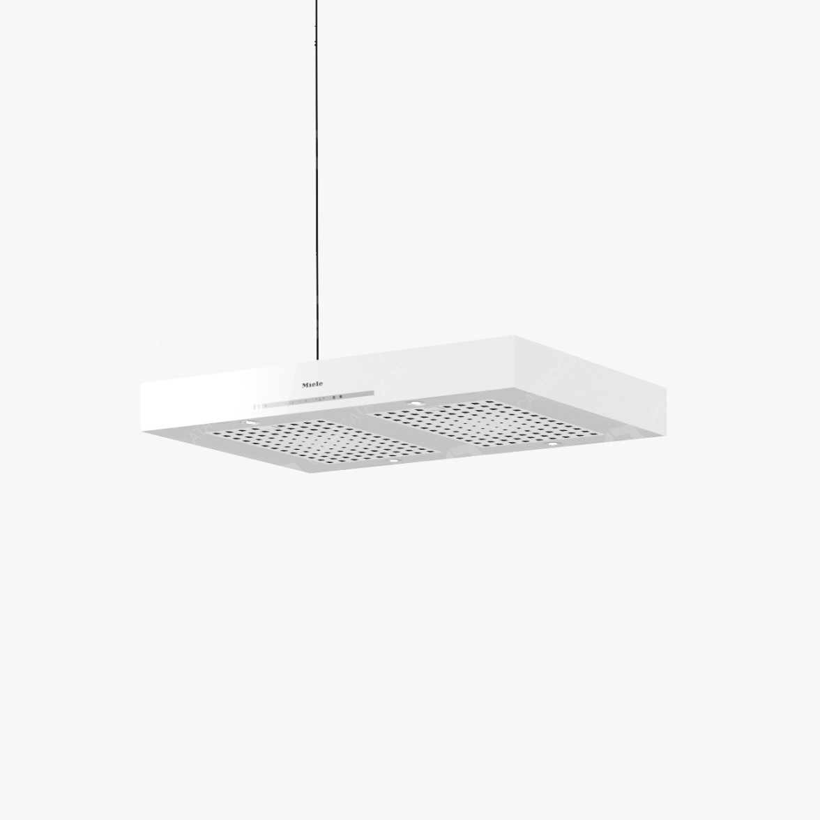 vhbw 4x Filtres à charbon actif compatible avec Miele DA 6700 D / BRWS