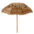 Paraguas Bamboo Shelter Beach Canopy - artpolka