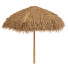 Paraguas Bamboo Shelter Beach Canopy - artpolka