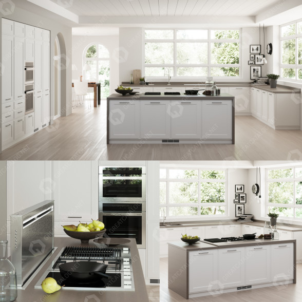 Кухня Scavolini Favilla 04 3D модель