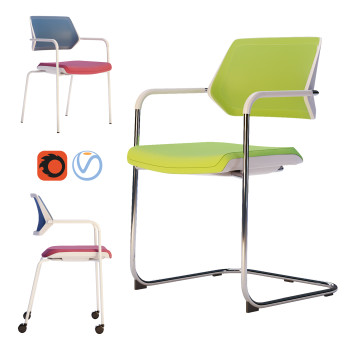 Стільці Steelcase Qivi Set 1