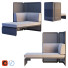Sofa Coalesse Lagunitas Lounge System Corner - TASKMASTER