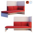 Sofa Coalesse Lagunitas Lounge System Corner - TASKMASTER