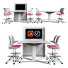 Möbel-Set Steelcase Media Scape TeamStudio - TASKMASTER