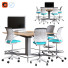 Zestaw mebli Steelcase Media Scape Mini and Rectangle Table - TASKMASTER