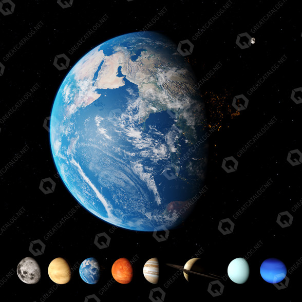 Model Solar System model 3D