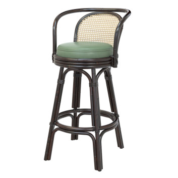 Барний стілець Lincoln Brooks Cuban Barstool Black 750 Mm