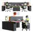 Möbel-Set Steelcase Office Table FrameOne Work Space - TASKMASTER