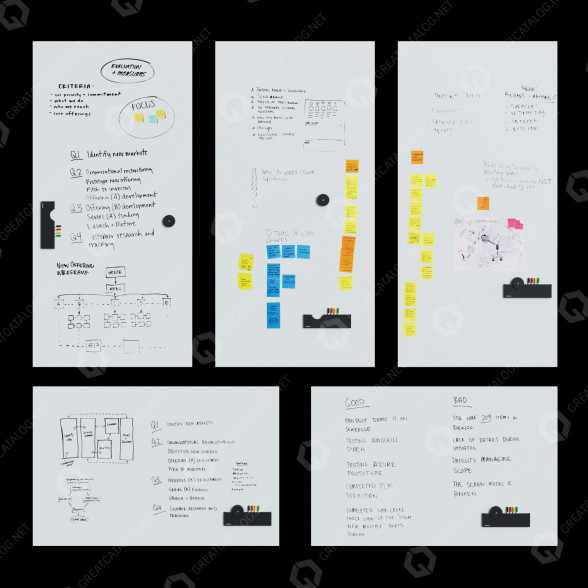 Дошки PolyVision Sans, Serif, Flow 3D модель