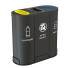 Відро для сміття Malmo Office Waste Recycling Bin with 3 Containers - artpolka