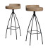 Hoker barowy Wood and Metal - Viktoria Tsihotska