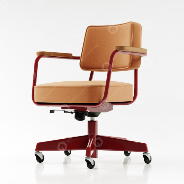Fotel Vitra Fauteuil Direction Pivotant model 3D