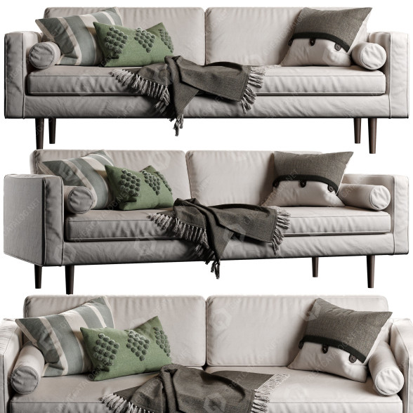 Sofá Broste Copenhagen Wind Modelo 3D